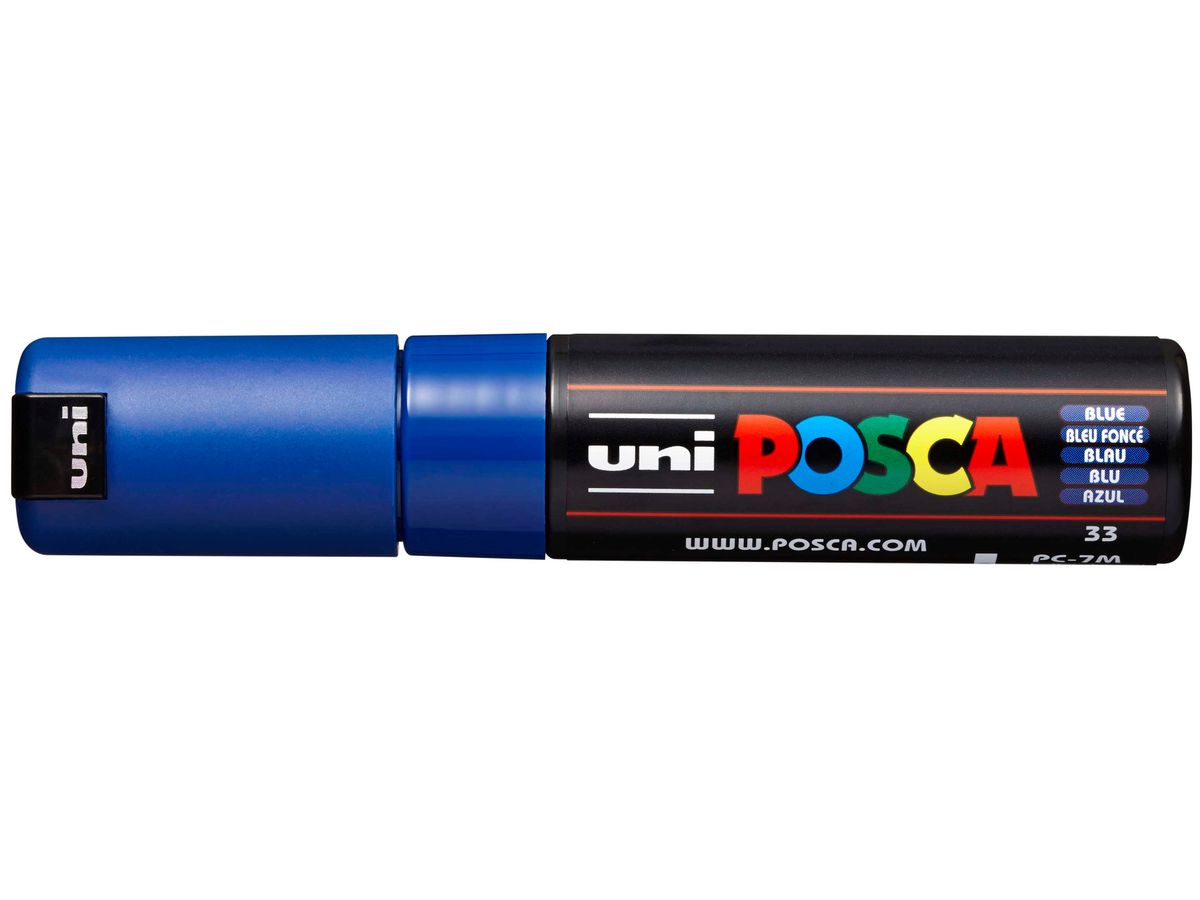 POSCA Pigmentmarker PC-7M, dunkelblau (EAN: 4902778228326)