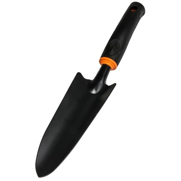 Bradas Garten-/Blumenkelle DE LUXE, Breite: 80 mm, schwarz (EAN: 5904182440089)