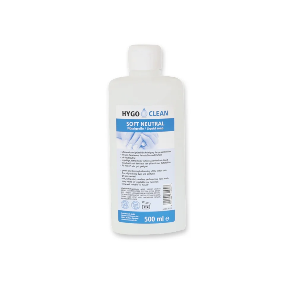 HYGOCLEAN Handwaschseife "SOFT NEUTRAL", 500 ml (EAN: 4015544315707)