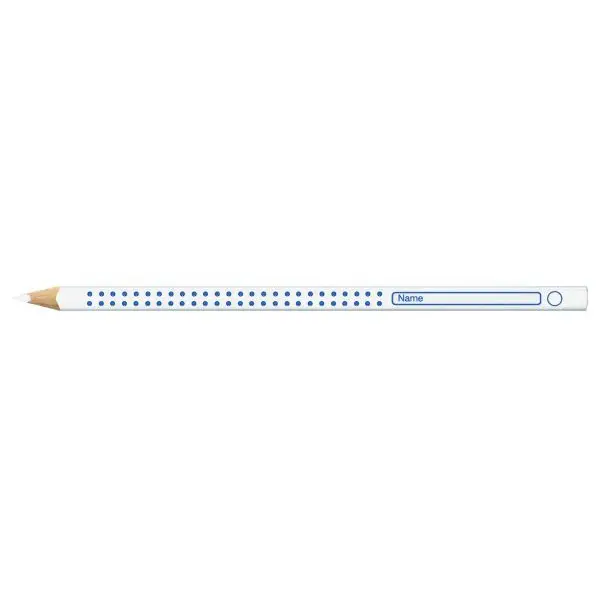 FABER-CASTELL Heft- und Tafelstift Colour GRIP, weiß (EAN: 4005401132011)