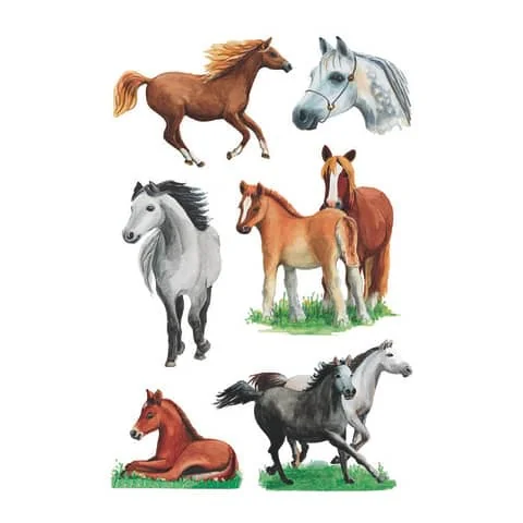 HERMA Sticker DECOR "Pferderassen" (EAN: 4008705035538)
