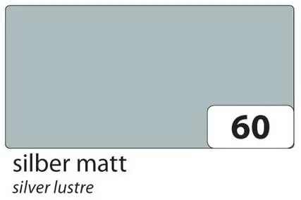 folia Tonkarton, (B)500 x (H)700 mm, 220 g/qm, silber matt (EAN: 4001868618600)