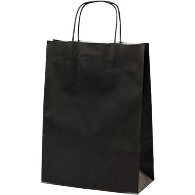MAILmedia Papier-Tragetasche mit Kordel, 8,7 Liter, schwarz (EAN: 4003928017729)