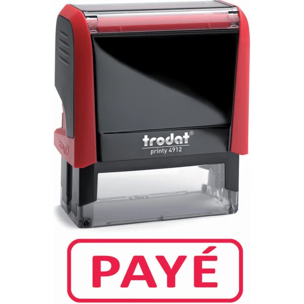 trodat Textstempelautomat X-Print 4912 "PAYÉ" (EAN: 3459590000025)