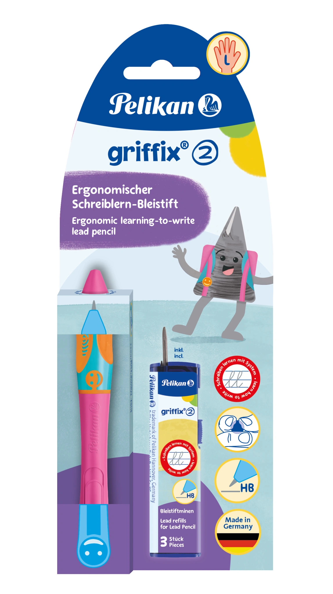 Pelikan griffix Schreiblernbleistift Lovely Pink (EAN: 4012700820570)