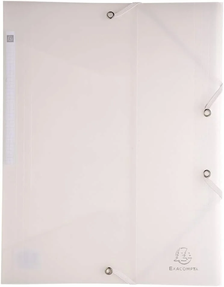 EXACOMPTA Eckspannermappe, DIN A4, PP, transparent (EAN: 3130630558606)