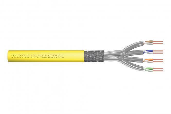 DIGITUS Installationskabel Kat.7A, S/FTP, PiMF, 100 m (EAN: 4016032462828)