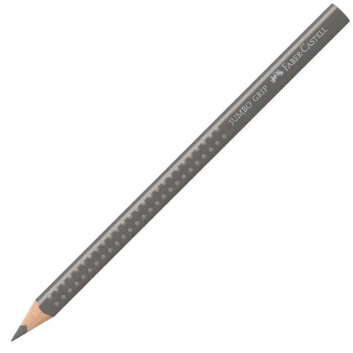 FABER-CASTELL Dreikant-Buntstift Jumbo GRIP, warmgrau (EAN: 4005401109723)