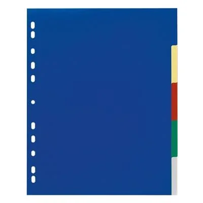 DURABLE Kunststoff-Register, A4, PP, 5-teilig, überbreit (EAN: 4005546600512)