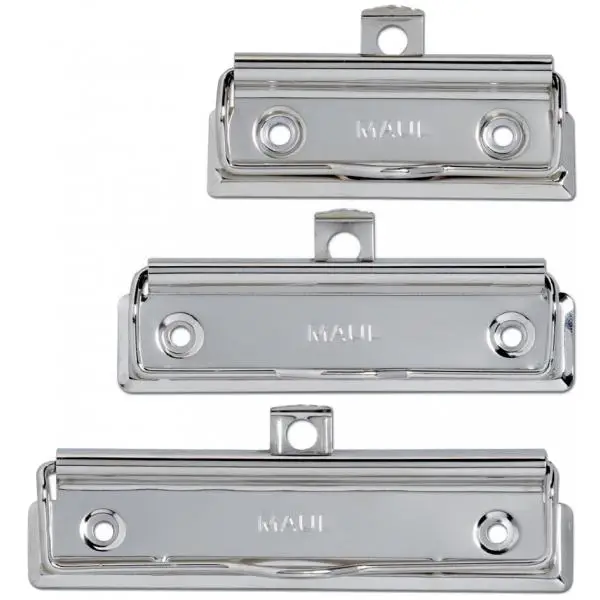 MAUL Bügelklemmer, Breite: 120 mm, Klemmweite: 10 mm, nickel (EAN: 4002390058452)