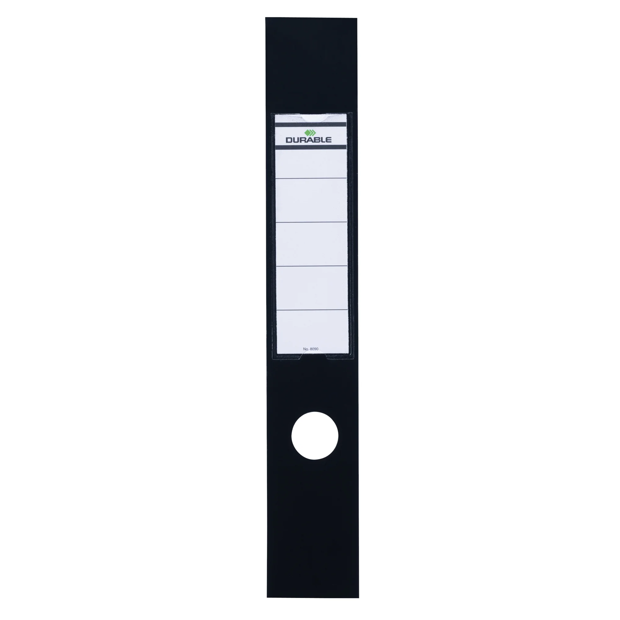 DURABLE Ordnerrücken-Etiketten ORDOFIX, schwarz (EAN: 4005546846002)