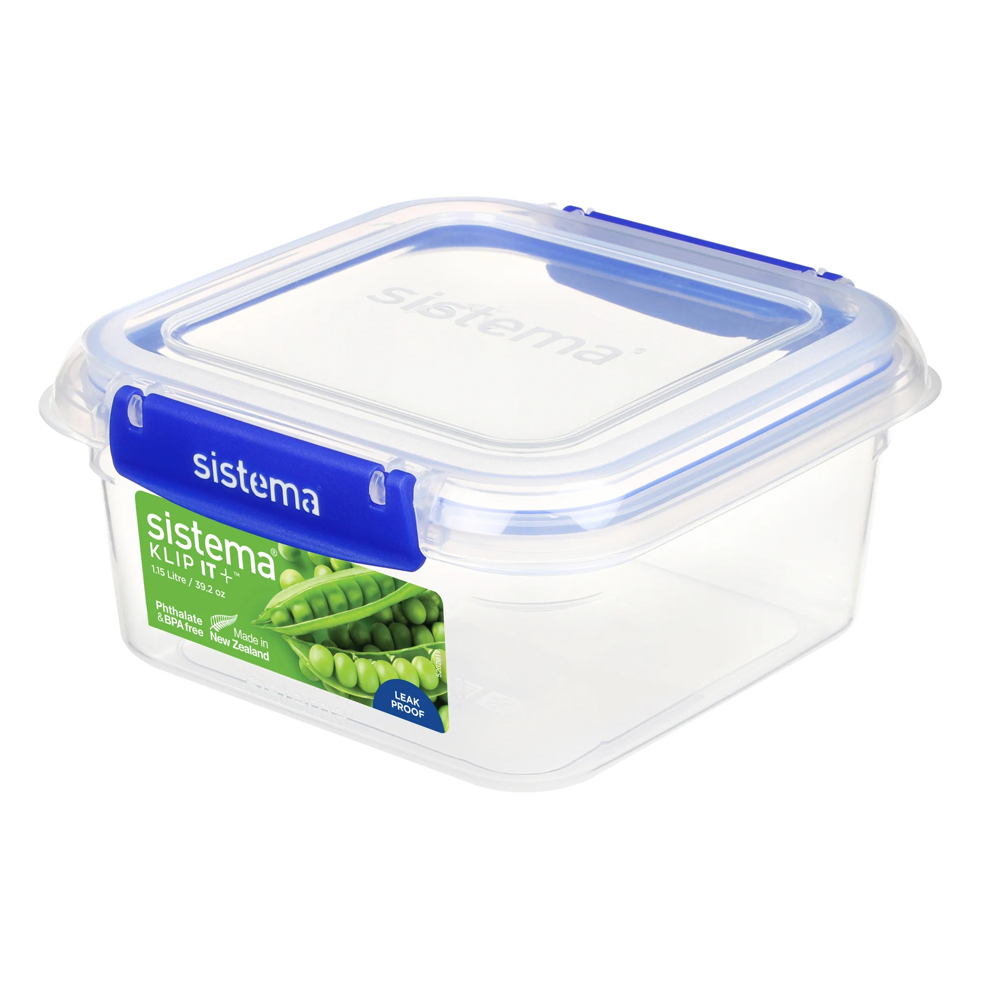 Sistema Frischhaltedose KLIP IT PLUS, 1,15 Liter, blau (EAN: 9414202886507)