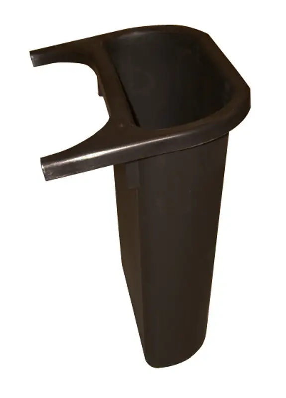 Rubbermaid Zusatzbehälter für Papierkorb, schwarz (EAN: 0086876200584)
