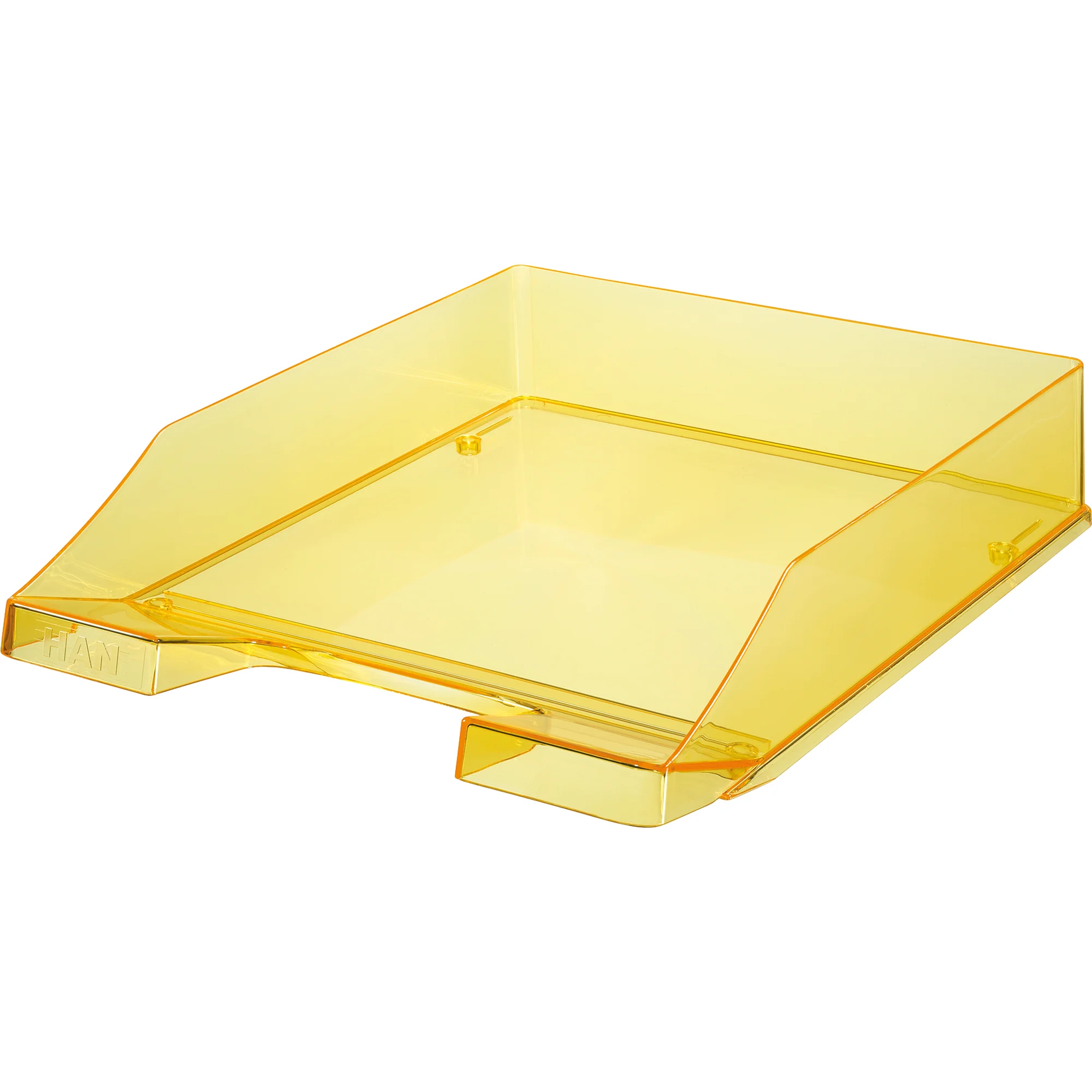 HAN Briefablage KLASSIK TRANSPARENT, DIN A4,gelb-transparent (EAN: 4012473012639)