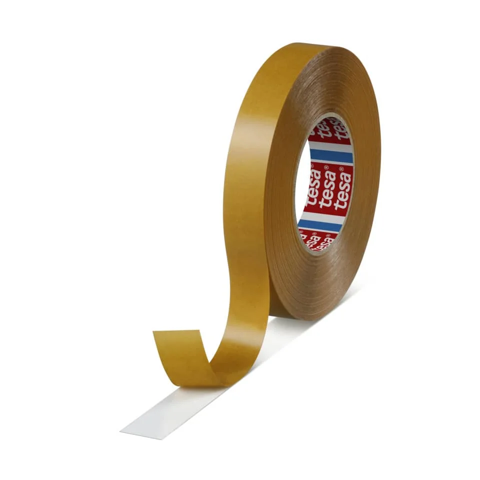 tesa tesafix doppelseitiges Klebeband 4070, 25 mm x 50 m, weiß (EAN: 4005800172977)