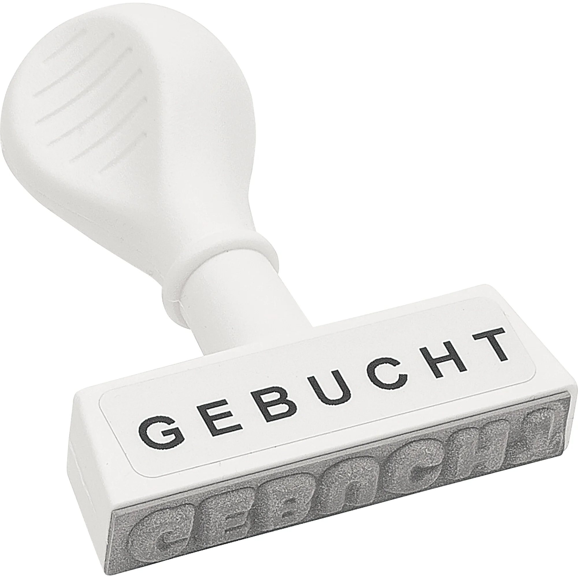 WEDO Textstempel "GEBUCHT", Abdruckbreite: 45 mm (EAN: 4003801005812)
