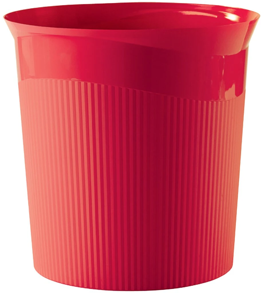 HAN Papierkorb Re-LOOP, Öko-Kunststoff, 13 Liter, rot (EAN: 4012473180246)