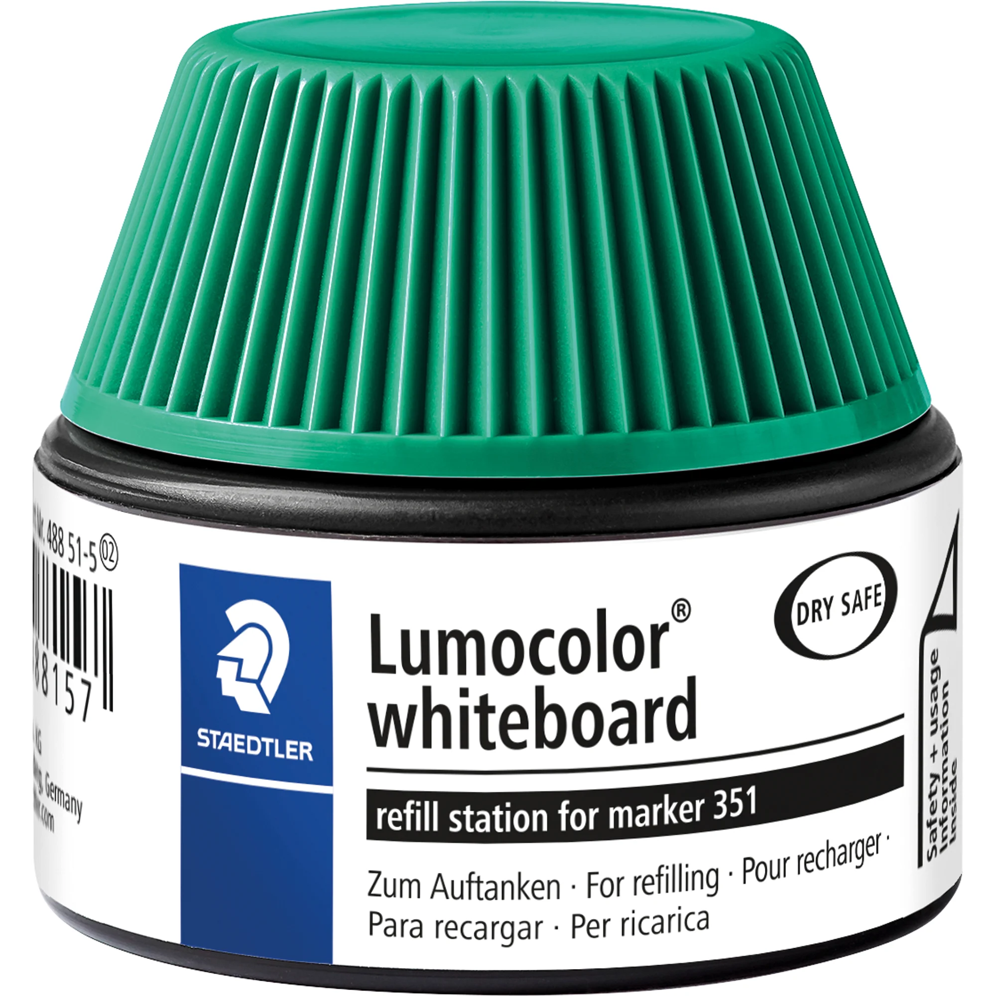 STAEDTLER Lumocolor Refill-Station 488 51, grün (EAN: 4007817488157)