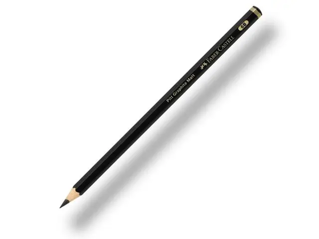FABER-CASTELL Bleistift PITT GRAPHITE Matt, Härtegrad: 6B (EAN: 4005401152064)