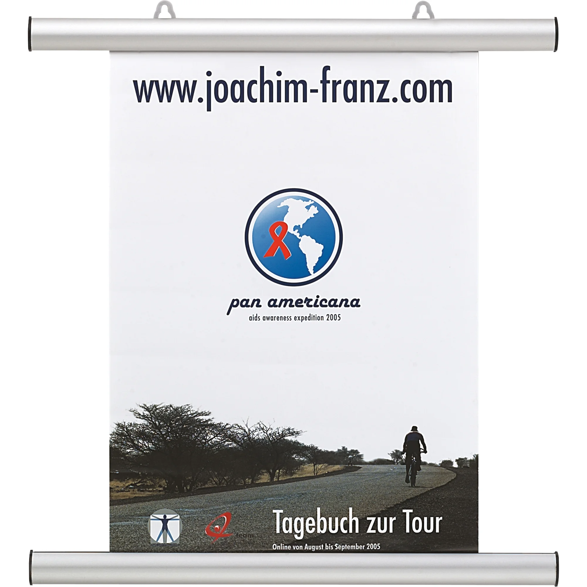 FRANKEN Plakatleiste, Aluminium, silber, Länge: 1.205 mm (EAN: 4016946192224)