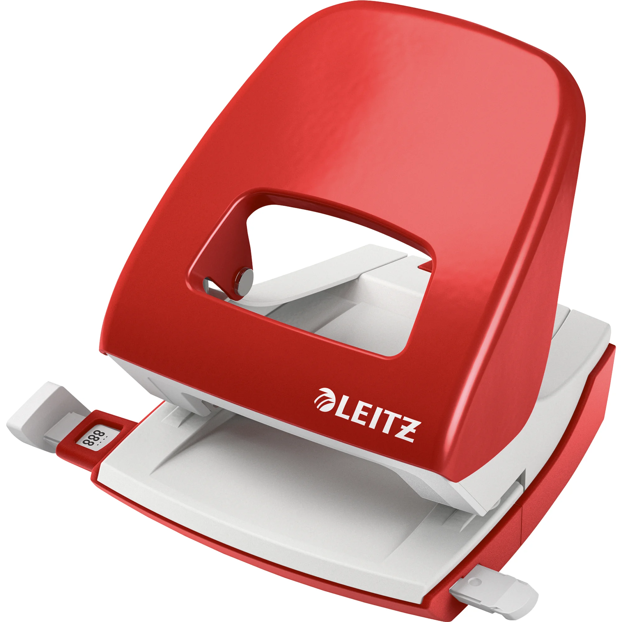 LEITZ Locher Nexxt 5008, Stanzleistung: 30 Blatt, rot (EAN: 4002432310302)
