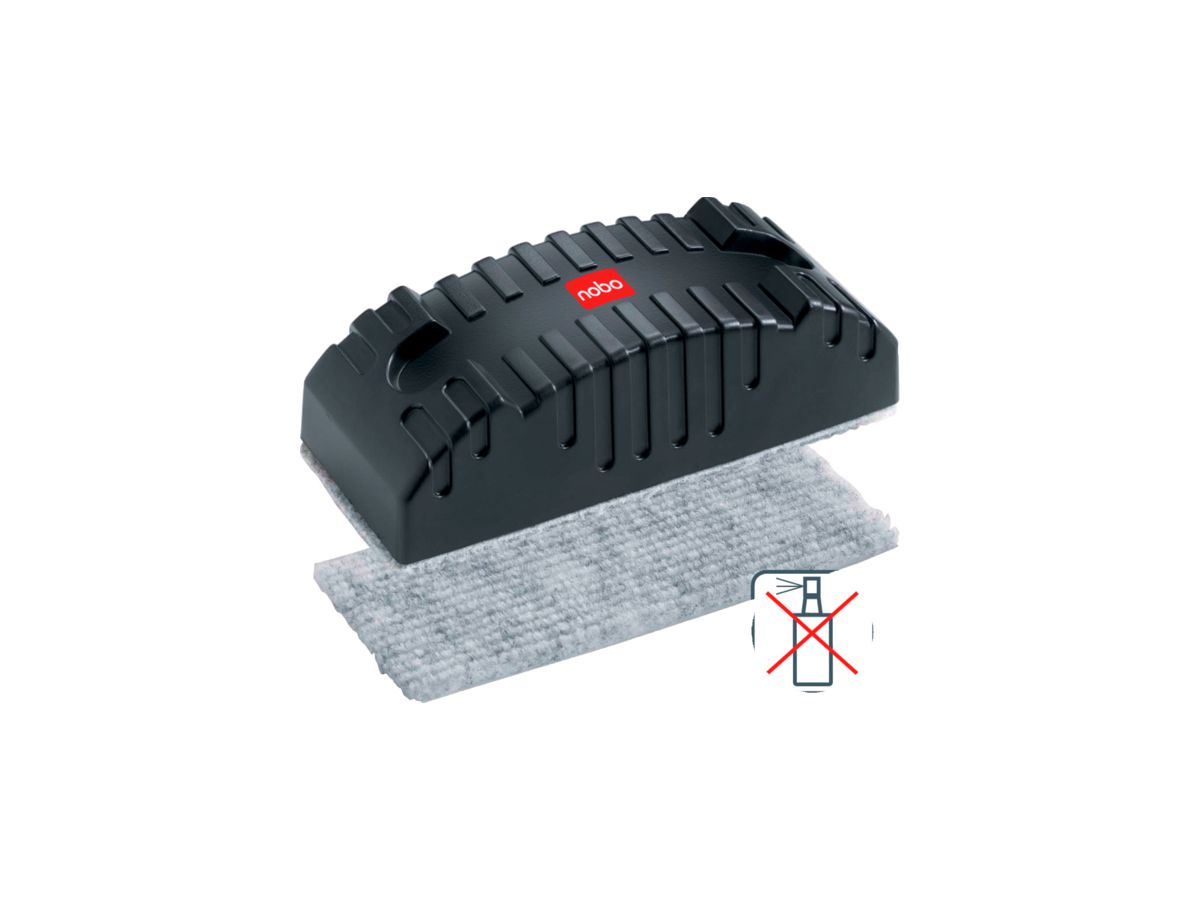 nobo Tafellöscher-Nachfüllpack Löschfilz, grau (EAN: 5016812344978)