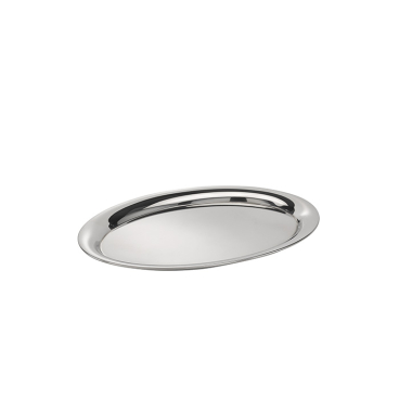APS Serviertablett KAFFEEHAUS, oval, Edelstahl (EAN: 4004133301177)