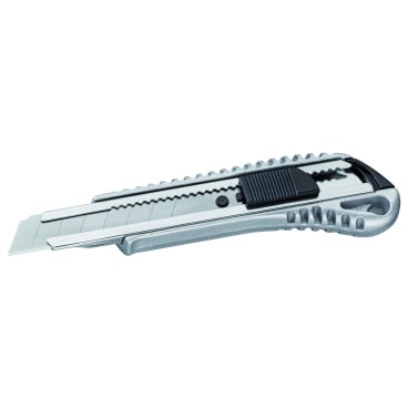 WESTEX Cutter, Aludruckguss, Klinge: 18 mm, silber (EAN: 4013307330011)