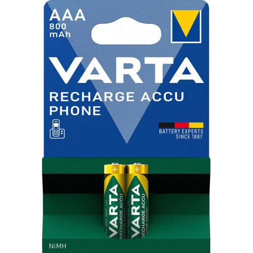 VARTA Telefon-Akku "RECHARGE ACCU Phone", Micro (AAA) (EAN: 4008496330867)