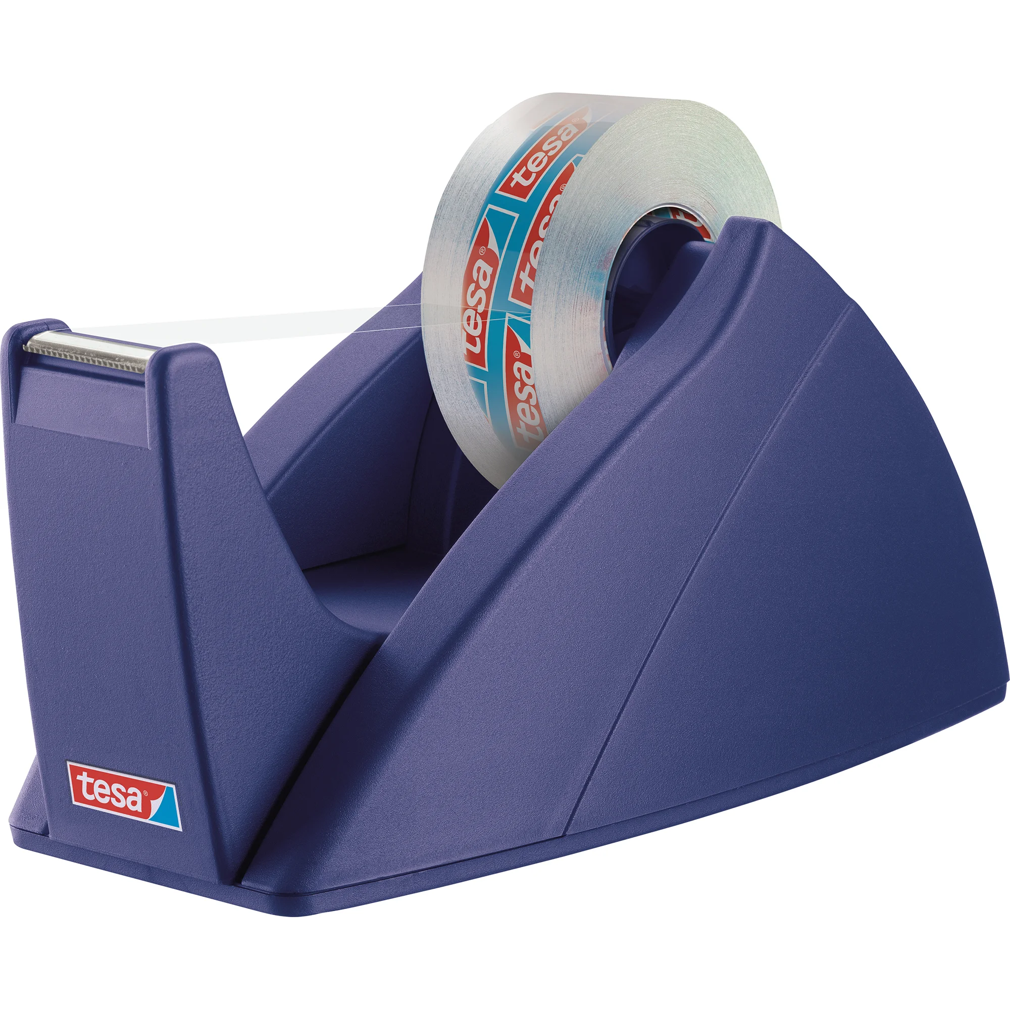 tesa Tischabroller Easy Cut, dunkelblau, unbestückt (EAN: 4042448363107)