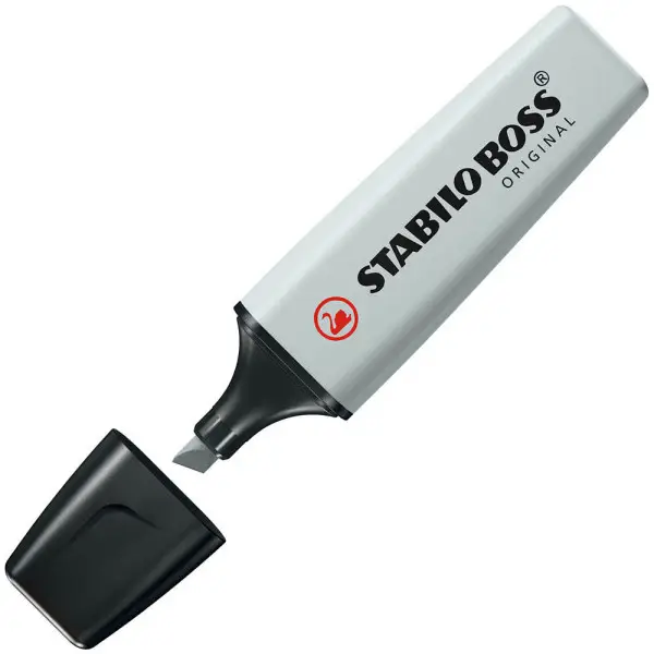 STABILO Textmarker BOSS ORIGINAL Pastel, seidengrau (EAN: 4006381566001)