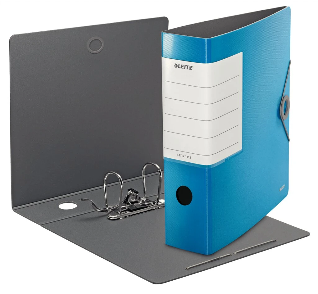 LEITZ Ordner Solid, 180 Grad, 82 mm, hellblau (EAN: 4002432110803)