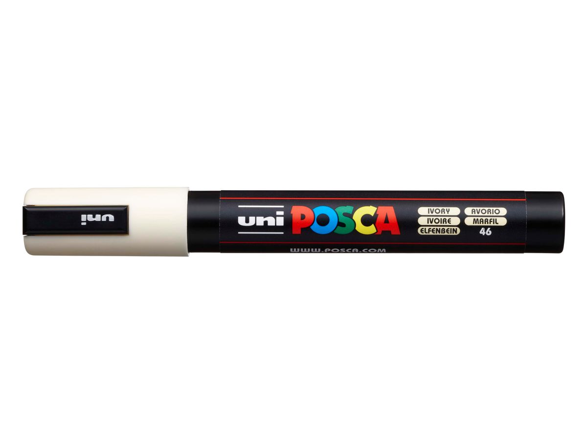 POSCA Pigmentmarker PC-5M, elfenbein (EAN: 4902778107454)