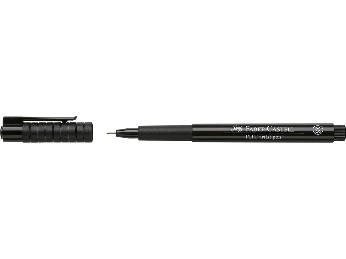 FABER-CASTELL Tuschestift PITT artist pen, schwarz (EAN: 4005401670995)