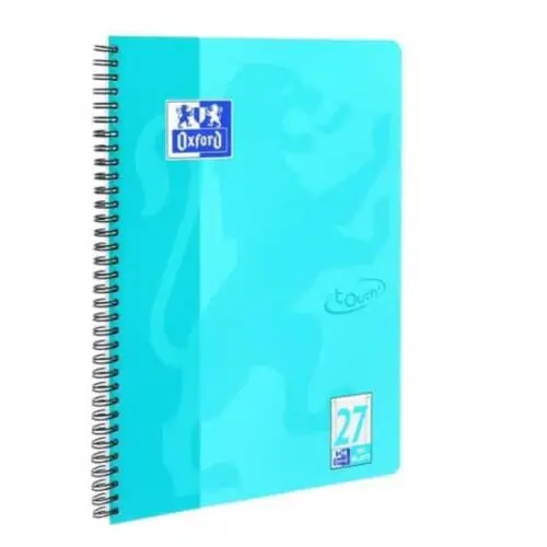 Oxford Collegeblock Touch, A4+, liniert, 80 Blatt, aqua (EAN: 4006140021192)