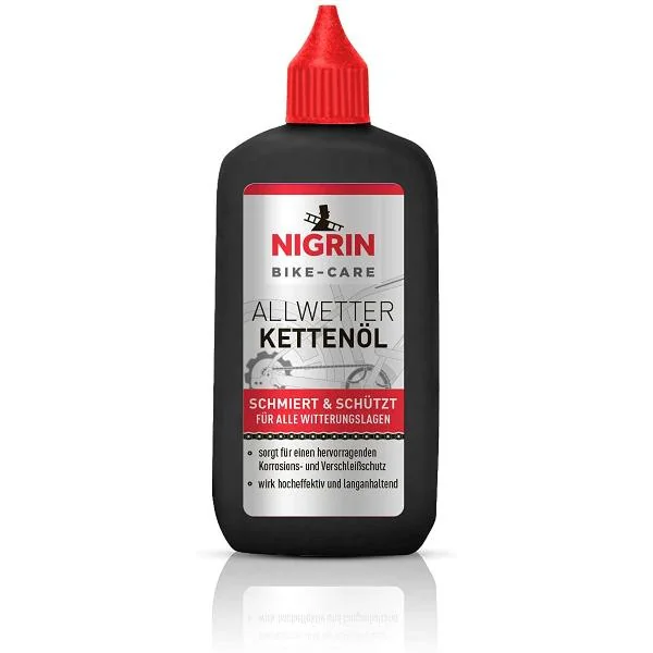 NIGRIN Bike-Care Kettenöl-Allwetter, 100 ml (EAN: 4008153500794)