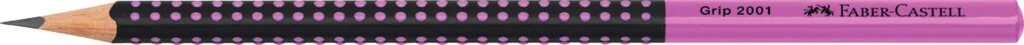 FABER-CASTELL Bleistift GRIP 2001 TWO TONE, pink (EAN: 4005405170118)