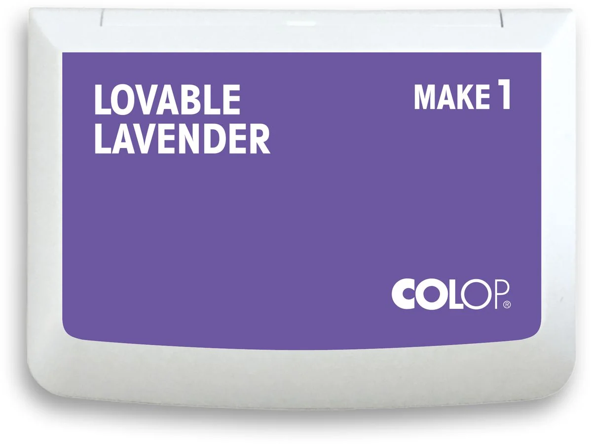 COLOP Stempelkissen MAKE 1, 90 x 50 mm, lovable lavender (EAN: 9004362519492)