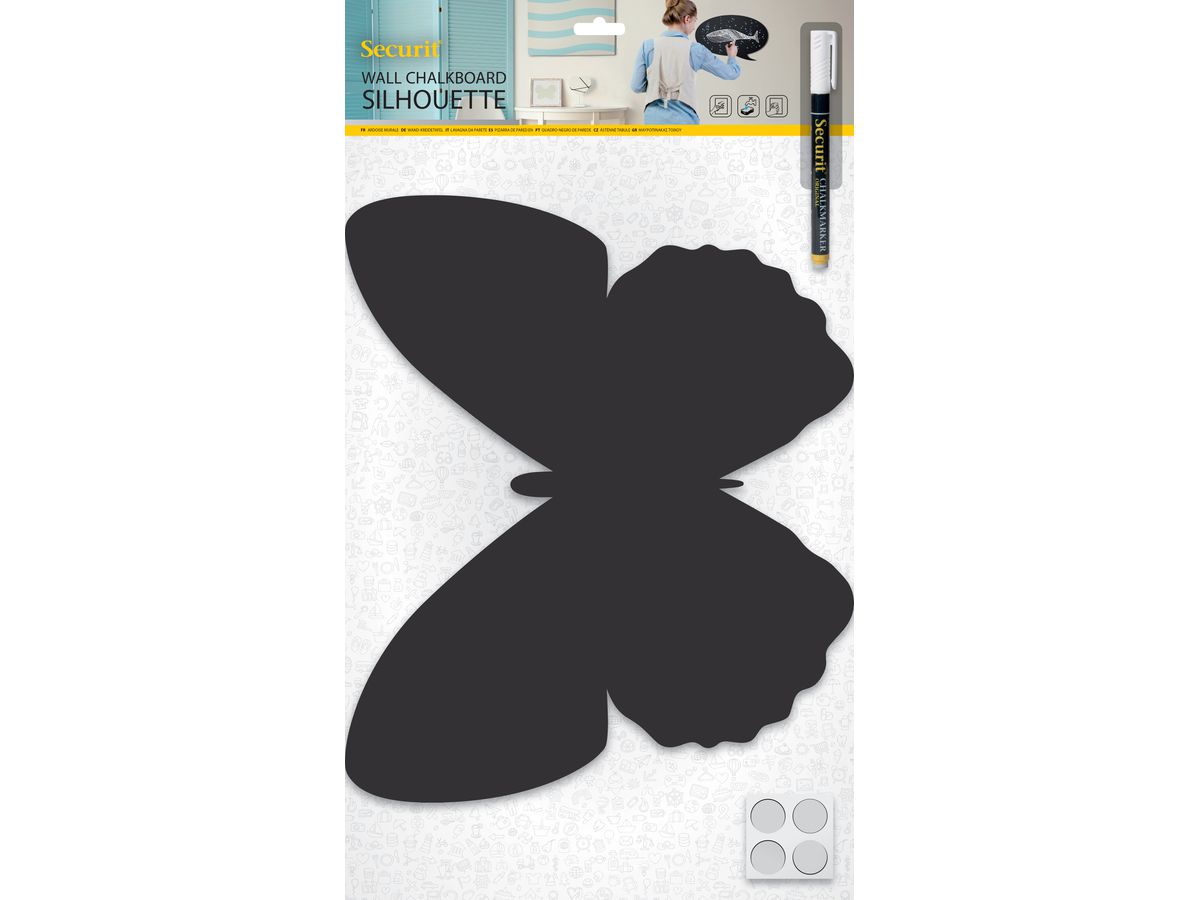 Securit Kreidetafel SILHOUETTE "Schmetterling" (EAN: 8718226493873)