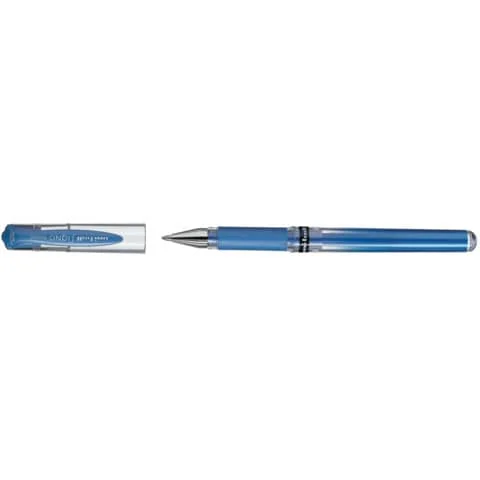 uni-ball Gel-Tintenroller SIGNO broad UM153, metallic-blau (EAN: 4902778677582)