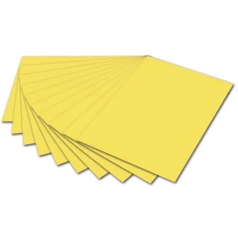 folia Fotokarton, DIN A4, 300 g/qm, zitronengelb (EAN: 4001868614121)