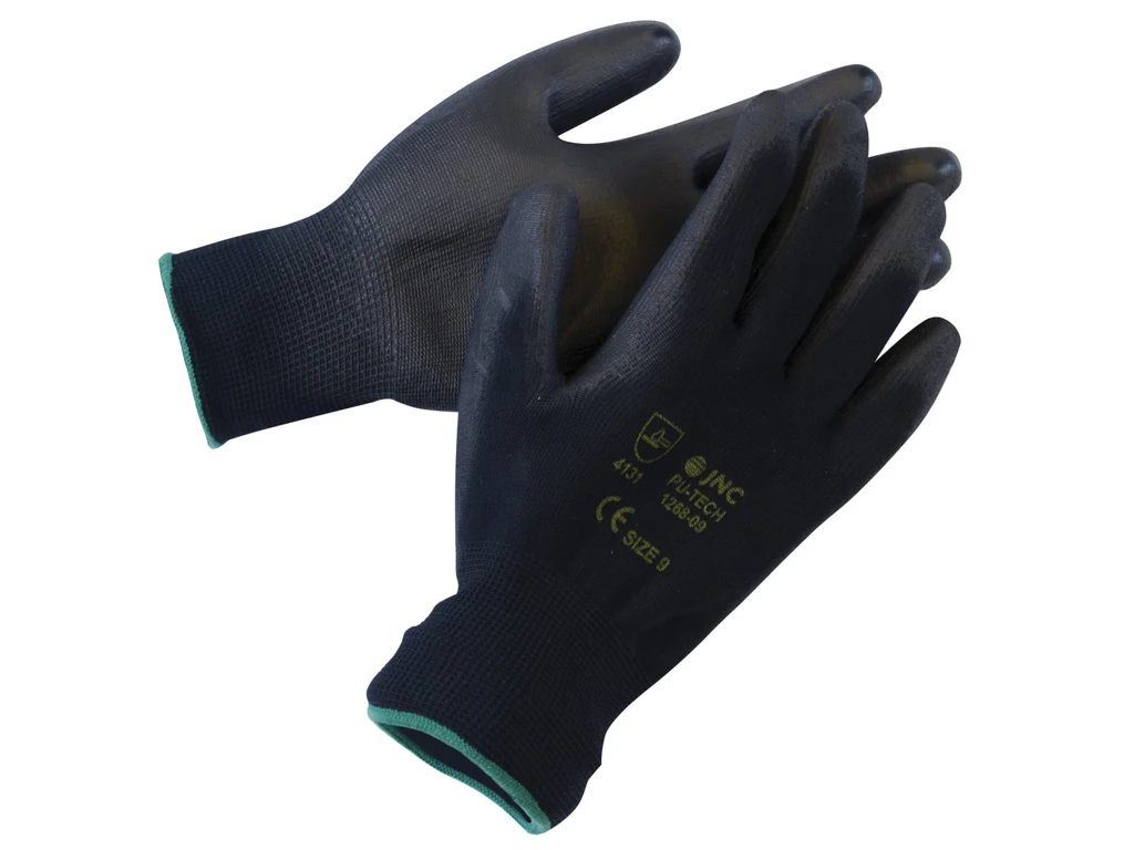HYGOSTAR Feinstrickhandschuh BLACK ACE, schwarz, XXL (EAN: 4015544339383)