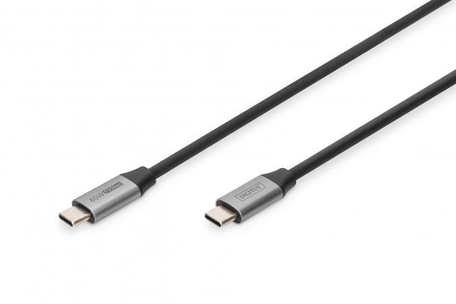 DIGITUS USB 3.0 Gen.1 Anschlusskabel, USB-C - USB-C Stecker (EAN: 4016032481164)