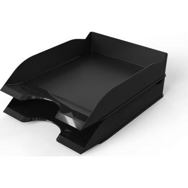 DURABLE Briefablage BASIC, schwarz, stapelbar (EAN: 4005546741741)