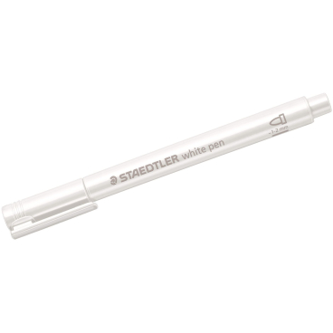 STAEDTLER Permanent-Marker Metallic, Rundspitze, weiß (EAN: 4007817075807)
