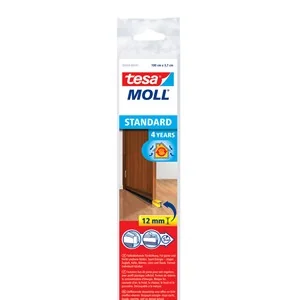 tesa INSULATION Türdichtschiene, braun, 37 mm x 1 m (EAN: 4042448102607)