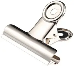 Wonday Briefklemmer aus Metall, Farbe: nickel, Breite: 20 mm (EAN: 3701254707543)