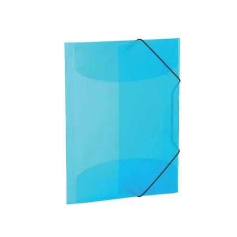 HERMA Eckspannermappe, PP, DIN A3, hellblau-transluzent (EAN: 4008705195188)
