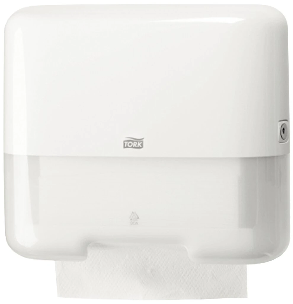 TORK Mini Falthandtuch-Spender ELEVATION, Kunststoff, weiß (EAN: 7322540349269)