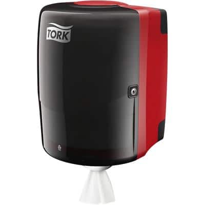 TORK Putzrollen-Innenabrollspender Maxi, rot/schwarz (EAN: 7322540430332)